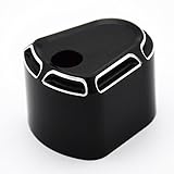 Black Deep Cut Ignition Switch Cover for Harley Electra Street Glide 2006-2013