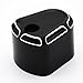 Amazicha Black Deep Cut Ignition Switch Cover for Harley Electra Street Glide 2006-2013