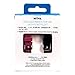 WITHit Fitbit Flex Wristbands - Fitbit Flex Replacement Bands with Chrome Watch Clasp, Fitbit Flex Color Bands, Fitbit Flex Accessory Bands, 2-Pack (Marsala & Black)