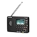 Kaimeda SRW-710S Mini Digital AM FM SW LCD Shortwave World Band Radio & Sleep Timer, Micro SD/TF USB Disk Speaker MP3 Music Player Stereo, Portable Pocket Novelty Receiver, Handheld CB Transceiver