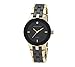 Anne Klein Goldtone and Black Ceramic Bracelet Watch
