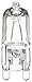 GE Lighting 16756 60-Watt Halogen Lighting G9 Light Bulb, 1-Pack