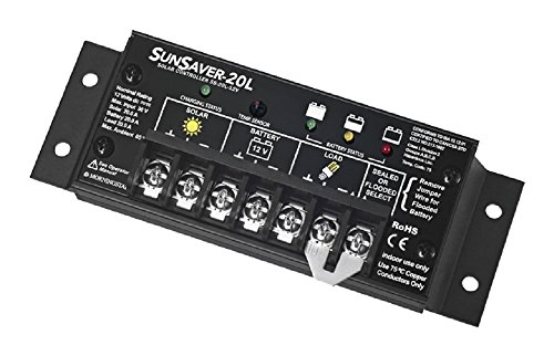 Morningstar SS 20L 12V SunSaver 20 amp 12 volt Solar Charge Controller with LVD