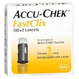 ACCU-CHEK FastClix Lancets 102 Each (Pack of 3)