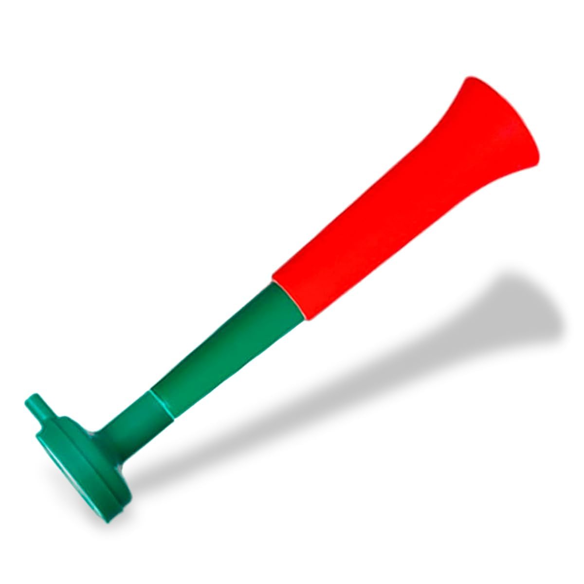 FUN FAN LINE - Pack 3 Three-Body Vuvuzela Trumpets | Compact and Detachable Horn for Football, Parties, and Sports Events | Noise 98 DB Cheering for Children and Adults Easy to Transport (Portugal)