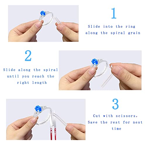 Ring Size Adjuster Jewelry Tightener Resizer Loose Rings Invisible