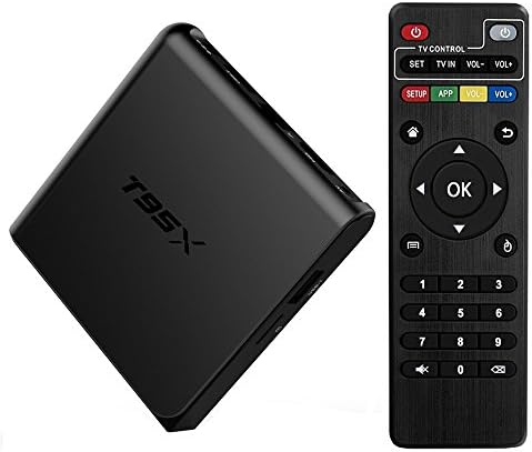 T95X Android TV Box, Aismart WiFi Android 6.0 Mini PC Amlogic S905X Quad Core 2.0GHz CPU,1G DDR3+8G EMMC,4K2K HD Output