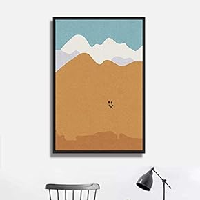 Framed Canvas Wall Art for Living Room, Bedroom Silent World Theme Canvas Prints for Home Decoration Ready to Hang - 16x24 inches
