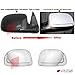 A-PADS Compatible with Chrome Mirror Cover (Just overlay Stick on, Not for Replacement) for 02-03 04 05 06 Cadillac ESCALADE AVALANCHE SUBURBAN SILVERADO TAHOE