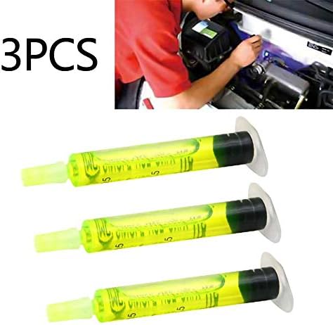 iBasteES 3 x Automatic Air Conditioning Leak Test Agent/Set High Concentration R134a R410 R12 Air Conditioning System Air Conditioning Leak Proof Oil Freezer