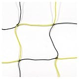 Economy Volleyball Net -Black/Yellow