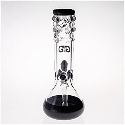New Arrical 12 '' Tall 18.8mm Glass Filter Cup Pipes (Black)