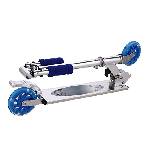 Fashine 2 Wheel 3 Level Adjustable Scooter with Led up Wheels for Kids Girls Boys 3- 10 Old, Christmas Toy Scooter
