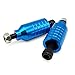 Z-FIRST Pro Scooter Pegs CNC Aluminum Pegs for Stunt Scooters with Hardware (Blue)