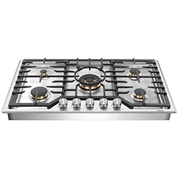 Amazon Com Dcs Cdv365n 36 Stainless Steel Gas Sealed Burner