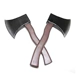 Foam Axe Toy, Bezall 2Pcs LARP Halloween Costume Party Trick Props Knife Weapon Toy