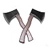 Foam Axe Toy, Bezall 2Pcs LARP Halloween Costume Party Trick Props Knife Weapon Toy