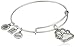 Alex and Ani Prints of Love Rafaelian Silver Bangle Bracelet