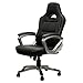 Gaming Chair, IntimaTe WM Heart Swivel Chair Racing Style High-back Ergonomic Pu Leather Executive Office Computer Desk Chair (Black)