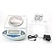 3000g/0.01g Precision Balance Scale LCD Digital Electronic Analytic Balance Scientific Lab Instrument Laboratory Scale White