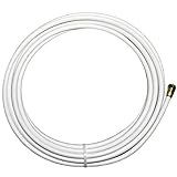 zBoost YX030-35W RG-6 Coaxial Extension Cable with Female Connectors, 35 Feet