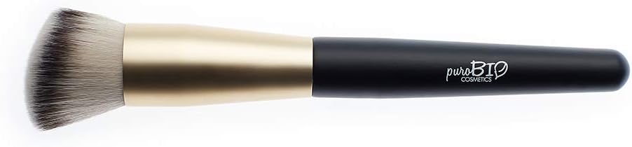 PuroBio Sculpting Angled Blush Facial Brush, No. 11, 1 Unità (Confezione da 1)