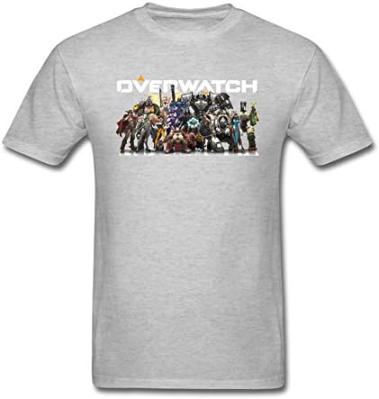 Xerinin Men's Designer Overwatch Line Characters T shirts