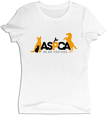 Women's ASPCA We Are Their Voice Tee Shirts White L