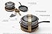 Barebones | Cast Iron Kit - 10 Inch Skillet & Crock Pot with Lid, Trivet, Cleaning Mesh