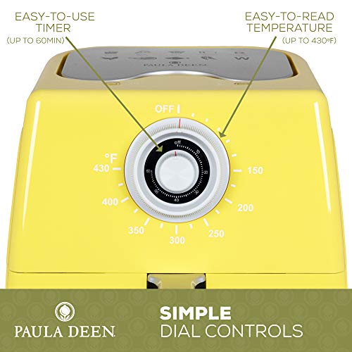Paula Deen 8.5QT (1700 Watt) Large Air Fryer, Rapid Air Circulation