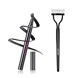 Liquid Eyeliner Waterproof Eyelash Comb - Docolor Makeup Mascara Tools for Sensitive Eye Makeup Cosmetic Sets
