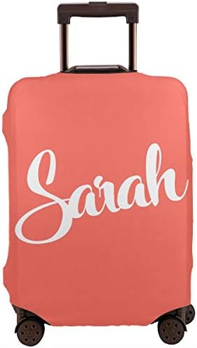 Personalised Name Travel Suitcase Cover Trolley Case Custom Luggage Protective Cover Fits 18-32 Inch Luggage