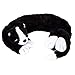 Lily's Home Animal Neck Warmer, Microwavable Heatable Therapeutic and Cozy Neck Wrap Plush Soft Toy (Cat)