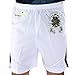Ed Hardy Bulldog Woven Shorts - White - Large