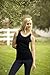 Tank Top For Women Wide Strap Comfortable Layering Shirt Dressy Or Active Wear (Black, L)