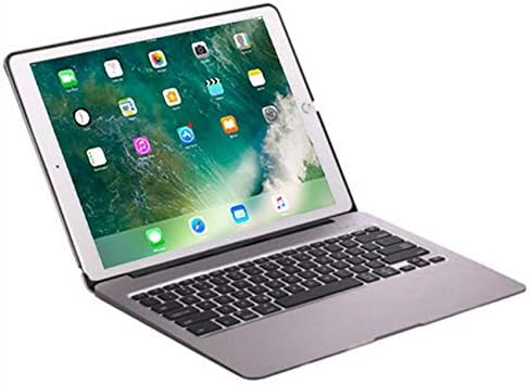 for Apple IPad Pro 12.9 Inch 2019 2019 Case Slim Backlit Aluminum Alloy Wireless Bluetooth Keyboard Cover with Powerbank 4400mAh Gray