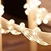 LED Rope Light Outdoor - Plug in (120V), 287 Warm White Lights, 24 Ft Length, Connectable, Dimmable, 1/2 Inch Tube, Heavy Duty, Waterproof, for Exterior Lighting and Christmas Decor