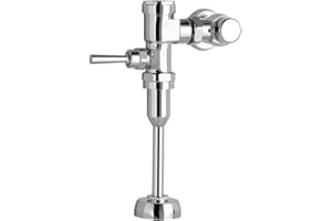American Standard 6045.101.002 Exposed Manual 3/4-Inch Top Spud 1.0 Gpf Urinal Flush Valve, Polished Chrome