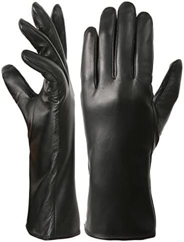 UGG Women's Leather Sheepskin Vent Gloves with Conductive Tech