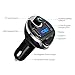 KeeKit Bluetooth FM Transmitter for Car, Wireless FM Radio Adapter Car Kit, Universal Car Charger with Dual USB Charging Ports, Hands-Free Calling, U Disk/TF Card Support, MP3 Music Player