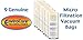 EnviroCare Replacement Micro Filtration Vacuum Cleaner Dust Bags Designed to fit Panasonic Types U, U-3, U-6, 9 bags