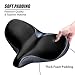 YLG Oversized Comfort Bike Seat Comfortable Replacement Bike Saddle Memory Foam Soft Bike Saddle Waterproof Universal Fit Bicycle Seat for Women Menthumb 3