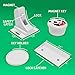 Safety Baby Cabinet Locks - Child Safety Magnetic Cabinet Locks - Heavy Duty Locking System for Proofing Cabinets Drawers Doors Kitchen with 3M Adhesive (Tools aren't Required)