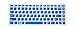 PcProfessional Blue Ultra Thin Silicone Gel Keyboard Cover for Lenovo Yoga 900 13.3
