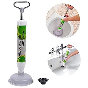 Skoye Toilet plunjer, krachtige hoge druk geschikte zekere houder afvoerzuiger voor badkamer, toilet, badkuipen, douches