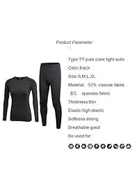 Thermal Underwear Women Ultra-Soft Long Johns Set Base Layer Skiing Winter Warm Top & Bottom
