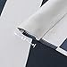 Deconovo Navy Blue Striped Blackout Curtains Rod Pocket Nautical Navy and White Striped Curtains Tie Up Curtain for Kids Room 46W X 63L Navy Blue 1 Panel
