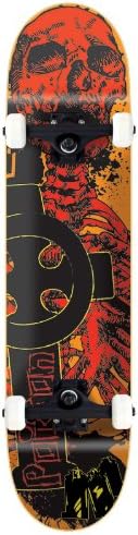 VOLTAGE Poison '10 Complete Skateboard - Red - 31" x 7.5"