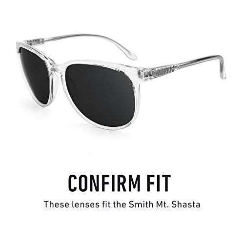 Revant Replacement Lenses for Smith Mt. Shasta Polarized Stealth Black