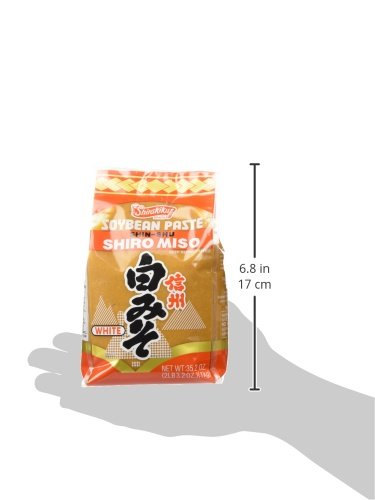 Shirakiku Miso Shiro (white) Soy Bean Paste, 35.27-Ounce Bags (Pack of 2)